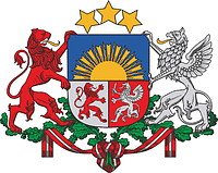 Latvia, coat of arms - vector image