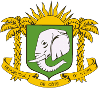 Cote d'Ivoire, coat of arms (1964)