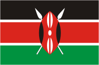 Kenya, flag