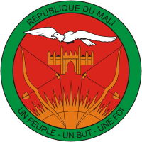 Mali, state seal - vector image