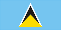 St. Lucia, flag
