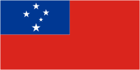 Samoa (West Samoa), flag