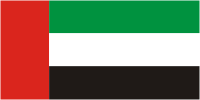 United Arab Emirates (UAE), flag - vector image