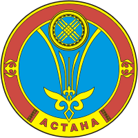 Astana (Kazakhstan), coat of arms (2008) - vector image