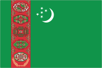 Turkmenistan, flag