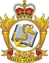 Canadian Forces Naval Operations School (CFNOS), badge (insignia)