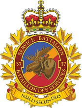 Canadian Forces 37th Service Battalion, badge