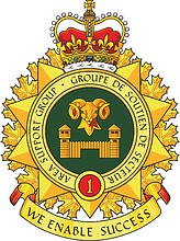 Canadian Forces 1st Area Support Group, badge