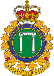 Canadian Forces Administration, obsolete branch badge (insignia)