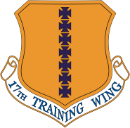 U.S. Air Force 17th Training Wing (17th TW), emblem