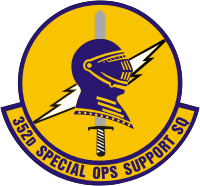 U.S. Air Force 352nd Special Operations Support Squadron, emblem