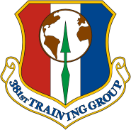 U.S. Air Force 381st Training Group (381st TRG), emblem
