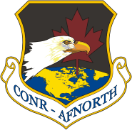 U.S. Air Force Continental US NORAD Region and Air Forces Northern (CONR-AFNORTH), emblem