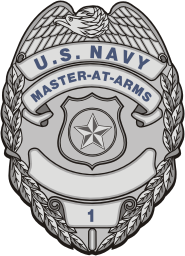 U.S. Navy Master-at-Arms, badge