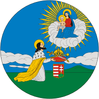 Fejr megye (county in Hungary), coat of arms - vector image