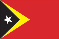 East Timor (Timor Leste), flag