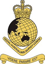 Royal Australian Survey Corps (RASvy), badge
