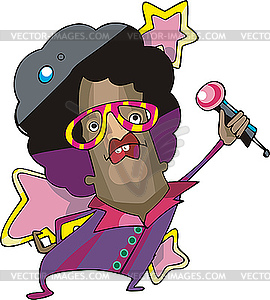 Pop Star Clipart