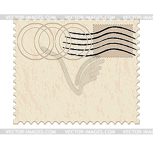 blank stamp clipart