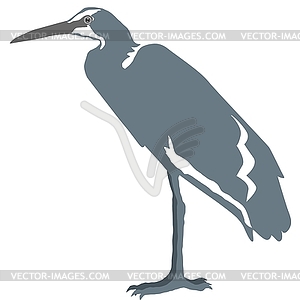 clip art heron
