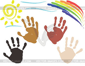 Child Hand Clipart