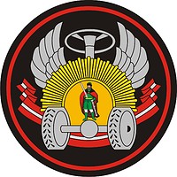 Ryazan Military Automobile Institute, sleeve insignia