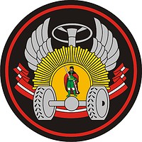 Vector clipart: Ryazan Military Automobile Institute, sleeve insignia