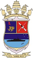 Argentine Navy ARA Gómez Roca (P-46), ship's coat of arms