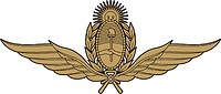 Vector clipart: Argentine Air Force, emblem