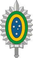 Векторный клипарт: Сухопутные войска Бразилии, эмблема