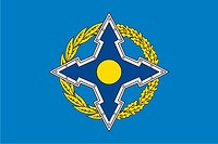 Collective Security Treaty Organization (CSTO), flag - vector image
