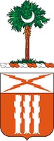 U.S. Army 111th Signal Battalion, герб - векторное изображение