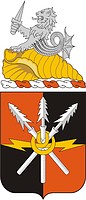 U.S. Army 442nd Signal Battalion, coat of arms - vector image