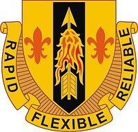 Векторный клипарт: U.S. Army 67th Signal Battalion, эмблема (знак различия)