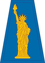 Vector clipart: U.S. Army 77th Sustainment Brigade, shoulder sleeve insignia