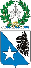 U.S. Army 636th & 649th Military Intelligence Battalion, coat of arms - vector image