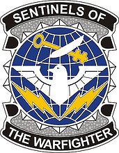 U.S. Army 702nd Military Intelligence Group, эмблема (знак различия)