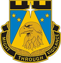 Векторный клипарт: U.S. Army 742nd Military Intelligence Battalion, эмблема (знак различия)