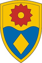 Векторный клипарт: U.S. Army 49th Military Police Brigade, нарукавный знак