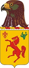 U.S. Army 113th Cavalry Regiment, герб - векторное изображение