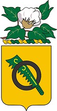 U.S. Army 131st Cavalry Regiment, герб - векторное изображение