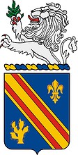 Векторный клипарт: U.S. Army 152nd Cavalry Regiment, герб