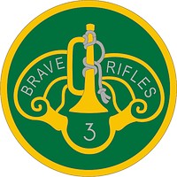 U.S. Army 3rd Cavalry Regiment, shoulder sleeve insignia