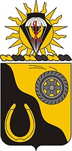 U.S. Army 91st Cavalry Regiment, герб - векторное изображение