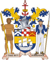 Sydney (Australia), coat of arms (1908) - vector image