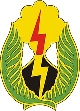 Векторный клипарт: U.S. Army 25th Infantry Division, эмблема (знак различия)