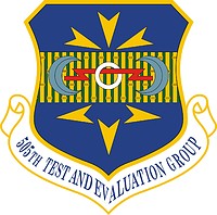 U.S. Air Force 505th Test and Evaluation Group, эмблема - векторное изображение