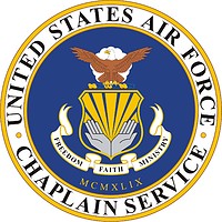 Vector clipart: U.S. Air Force Air Force Chaplain Service, seal