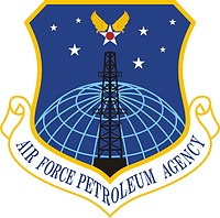 U.S. Air Force Air Force Petroleum Agency, эмблема - векторное изображение