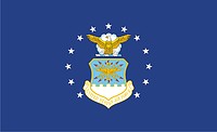 Vector clipart: U.S. Air Force, flag